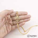 Micro Plated Chain with Designer MOP Work