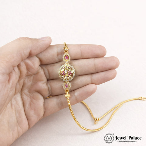 Micro Plated Chain with Designer MOP Work