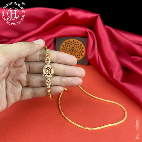 Office Wear Micro Plated MOP Chain