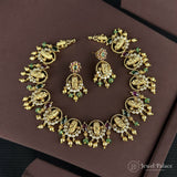 Regal Gold Plated Choker Necklace with Premium Craftsmanship