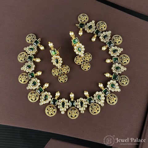 Classic South Indian Premium Necklace for Bridal and Festive Looks