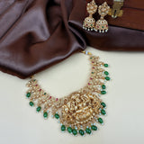 Antique Temple Jewellery Necklace with Divine Motifs