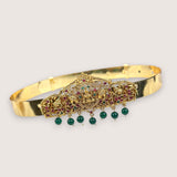 Traditional Gold Plated Kids Hip Belt with Temple Motif