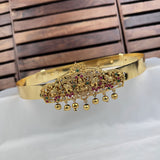 Traditional Gold Plated Kids Hip Belt with Temple Motif