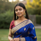 Designer Temple Studs with Beautiful Pearls