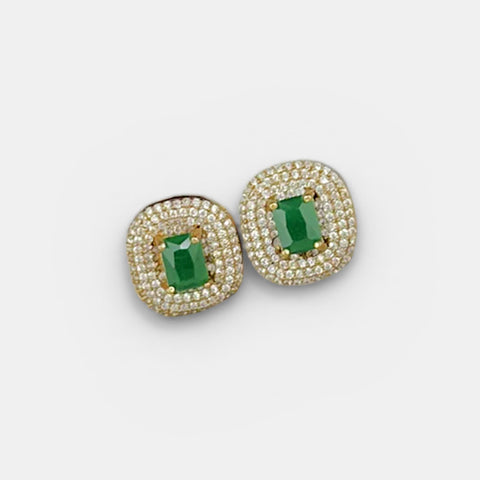 Beautiful Gold-Plated Stud Earrings for Women