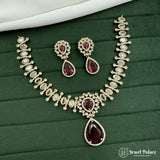 Beautiful Gold Finish Stunning Festive Necklace