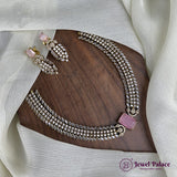 Beautiful Gold Finish Stunning Festive Necklace