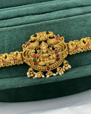 Traditional Gold Plated With Beautiful Pearl Semi Bridal Temple Jewellery JH6863