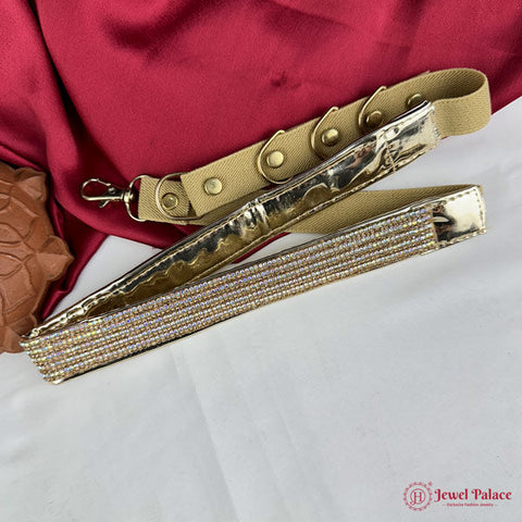 Traditional Aari Embroidered Silk Handmade Hip Belt JH6920