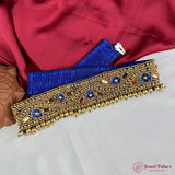 Traditional Aari Embroidered Silk Handmade Hip Belt JH6938