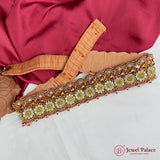 Traditional Aari Embroidered Silk Handmade Hip Belt JH6940