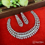 Sparkling AD Stone Premium Quality Necklace JH6998