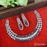 Sparkling AD Stone Premium Quality Necklace JH6998