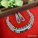 Sparkling AD Stone Premium Quality Necklace JH6998