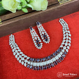 Sparkling AD Stone Premium Quality Necklace JH6998