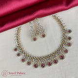 Sparkling AD Stone Premium Quality Necklace JH7001