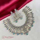 Sparkling AD Stone Premium Quality Necklace JH7002