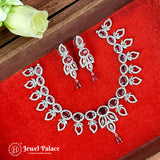 Sparkling AD Stone Premium Quality Necklace JH7003