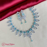 Sparkling AD Stone Premium Quality Necklace JH7003
