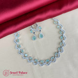 Sparkling AD Stone Premium Quality Necklace JH7005