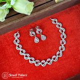 Sparkling AD Stone Premium Quality Necklace JH7005