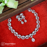 Sparkling AD Stone Premium Quality Necklace JH7006