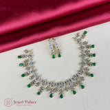Sparkling AD Stone Premium Quality Necklace JH7007
