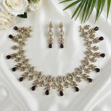 Sparkling AD Stone Premium Quality Necklace JH7007