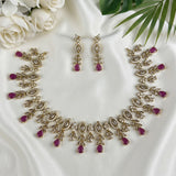 Sparkling AD Stone Premium Quality Necklace JH7007