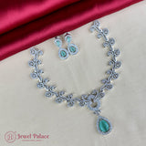 Sparkling AD Stone Premium Quality Necklace JH7008