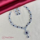 Sparkling AD Stone Premium Quality Necklace JH7010