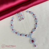 Sparkling AD Stone Premium Quality Necklace JH7010