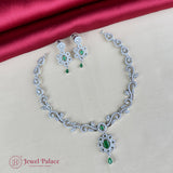 Sparkling AD Stone Premium Quality Necklace JH7012