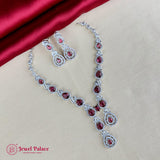 Sparkling AD Stone Premium Quality Necklace JH7015