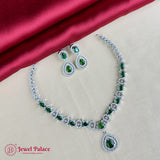 Sparkling AD Stone Premium Quality Necklace JH7017