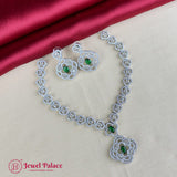 Sparkling AD Stone Premium Quality Necklace JH7018