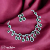 Sparkling AD Stone Premium Quality Necklace JH7019