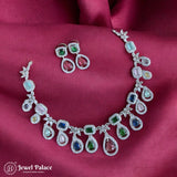 Sparkling AD Stone Premium Quality Necklace JH7019