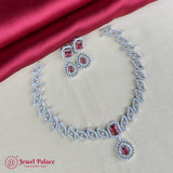 Sparkling AD Stone Premium Quality Necklace JH7020