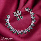 Sparkling AD Stone Premium Quality Necklace JH7021