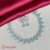 Sparkling AD Stone Premium Quality Necklace JH7021