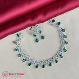 Sparkling AD Stone Premium Quality Necklace JH7021