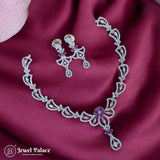 Sparkling AD Stone Premium Quality Necklace JH7022