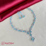 Sparkling AD Stone Premium Quality Necklace JH7023