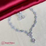 Sparkling AD Stone Premium Quality Necklace JH7023