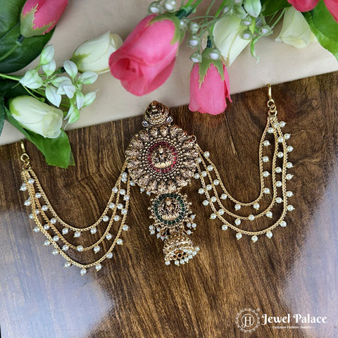 Traditional Choti Jadai Billai With Mattal JH7044