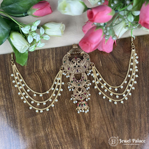 Traditional Choti Jadai Billai With Mattal JH7046