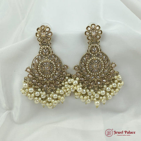 Heritage Sparkle Antique Designer Earrings JH7054