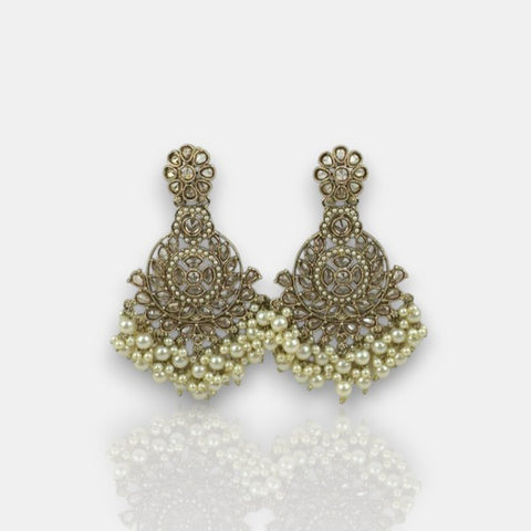 Heritage Sparkle Antique Designer Earrings JH7054